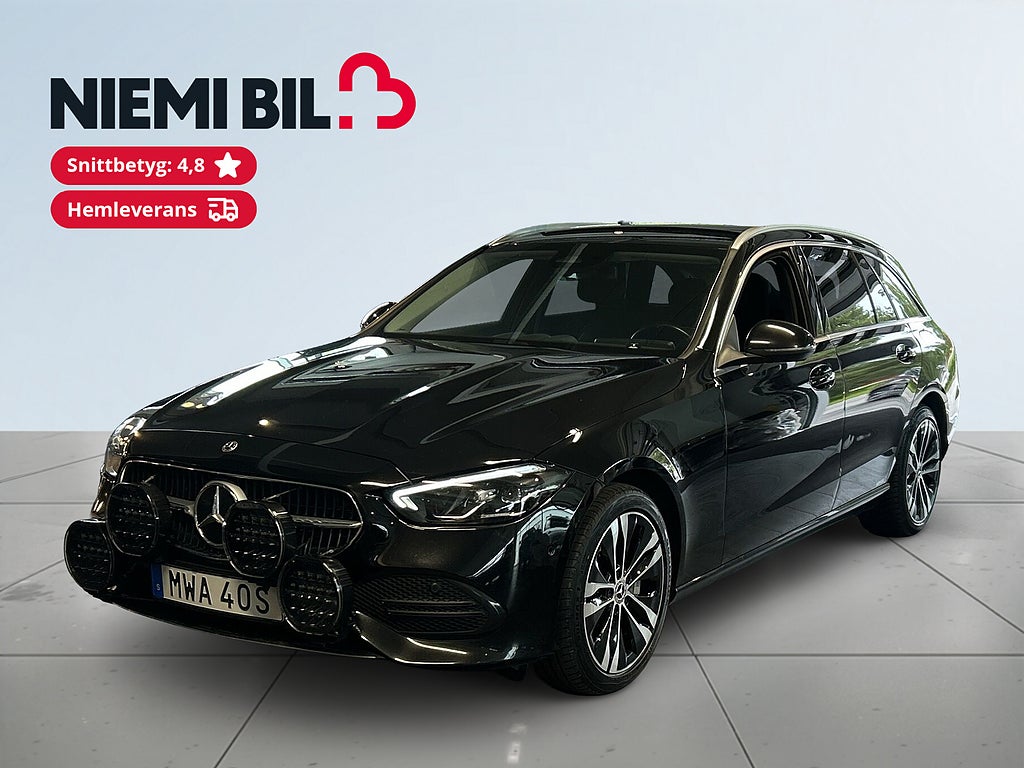 Mercedes-Benz C 300 T d e 4M 9G Avantgarde MOMS/Värmare/SoV/Ad.Fhåll