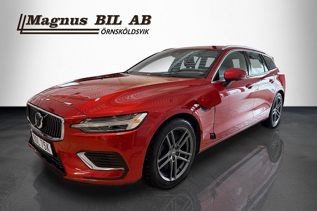 Volvo V60 Recharge T6 AWD 350Hk Automat 360° Moms Voc P-Värmare 
