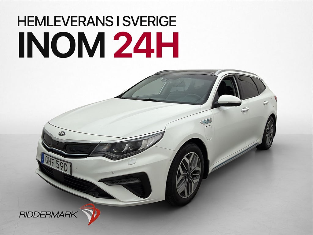 Kia Optima SW Plug-in Advance Plus 2 Pano H/K Drag Skinn