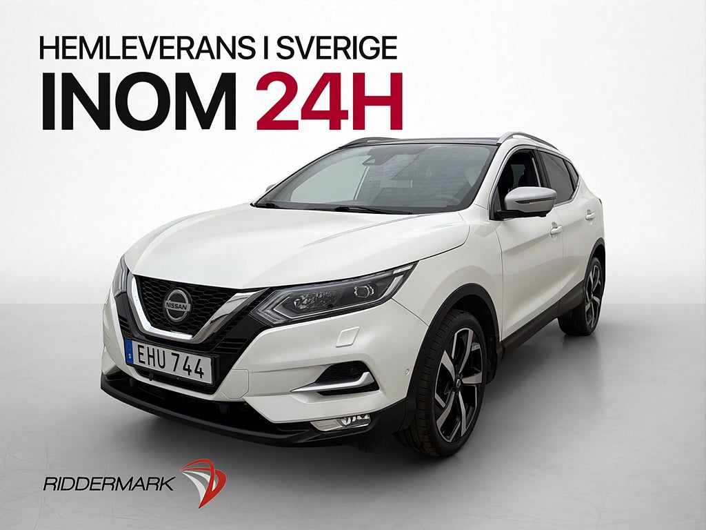 Nissan Qashqai 1.2 DIG-T Tekna+ Pano 360° Skinn M-Värm Bose