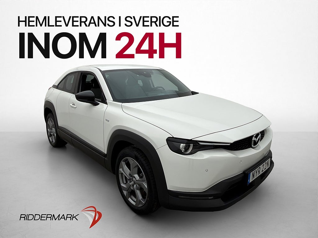 Mazda MX-30 e-Skyactiv EV 143hk Kamera Navi HuD Rattvärme