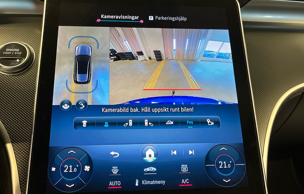 Mercedes-Benz C 300 e Premium pkt Drag Elstolar Värmare Kombi - bild 8