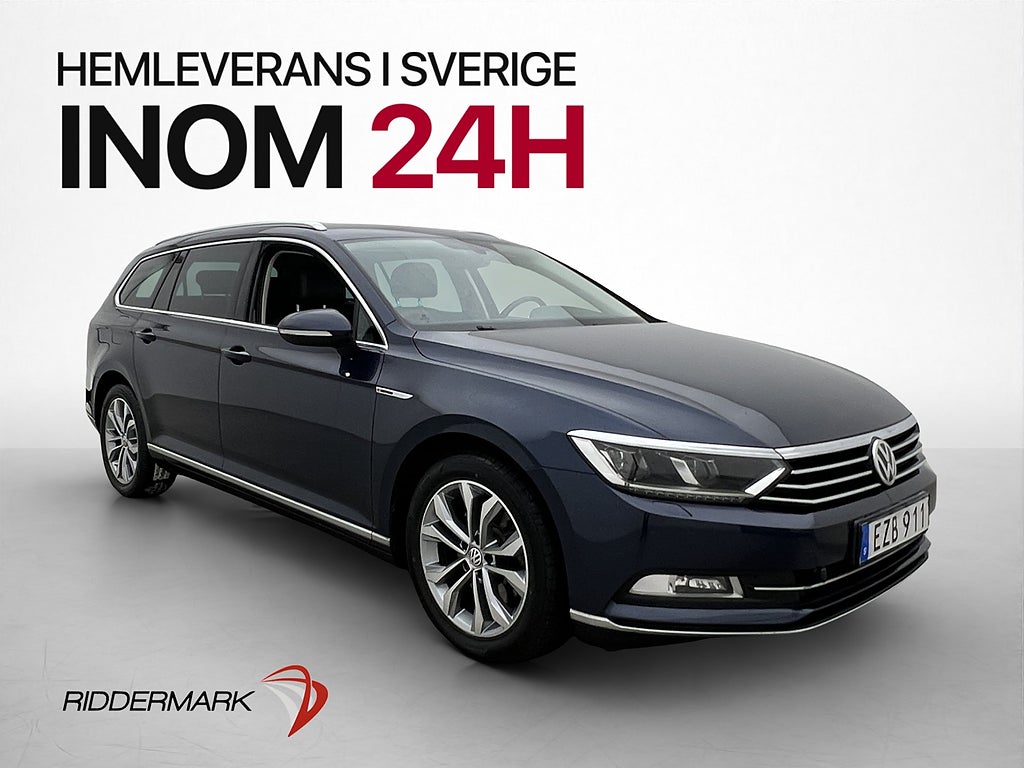 Volkswagen Passat TDI 4Motion GT Cockpit Kamera Drag Läder