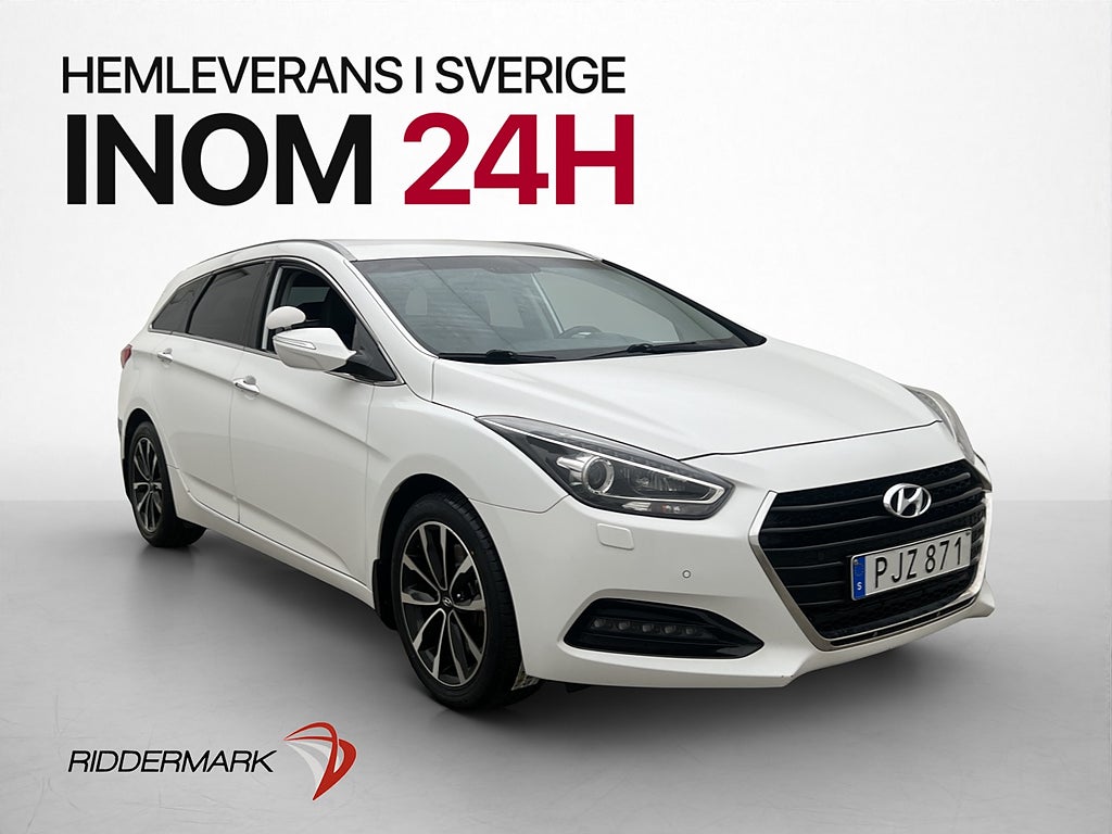 Hyundai i40 cw 1.7 CRDi 141hk Kamera Navi CarPlay Dragkrok