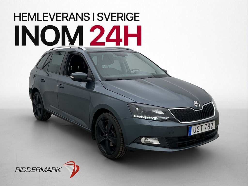 Skoda Fabia Kombi TSI Style P-Sensorer CarPlay Farthållare