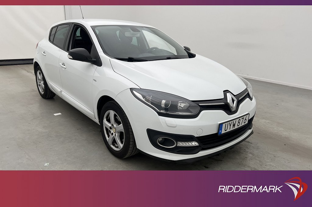 Renault Mégane 1.5 dCi 110hk Limited Sensorer Dragkrok