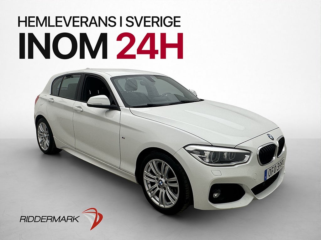 BMW 118 i 136hk M Sport M-Värmare Bluetooth Farthållare