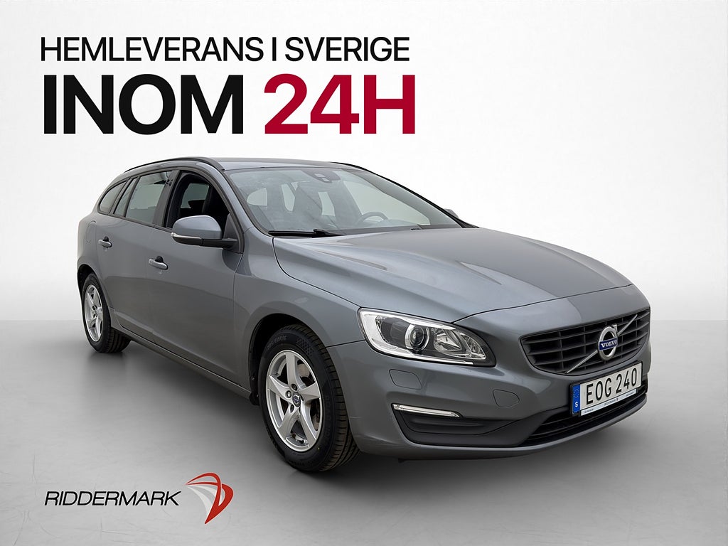Volvo V60 T3 Classic Kinetic VOC Värmare Sensorer HalvSkinn