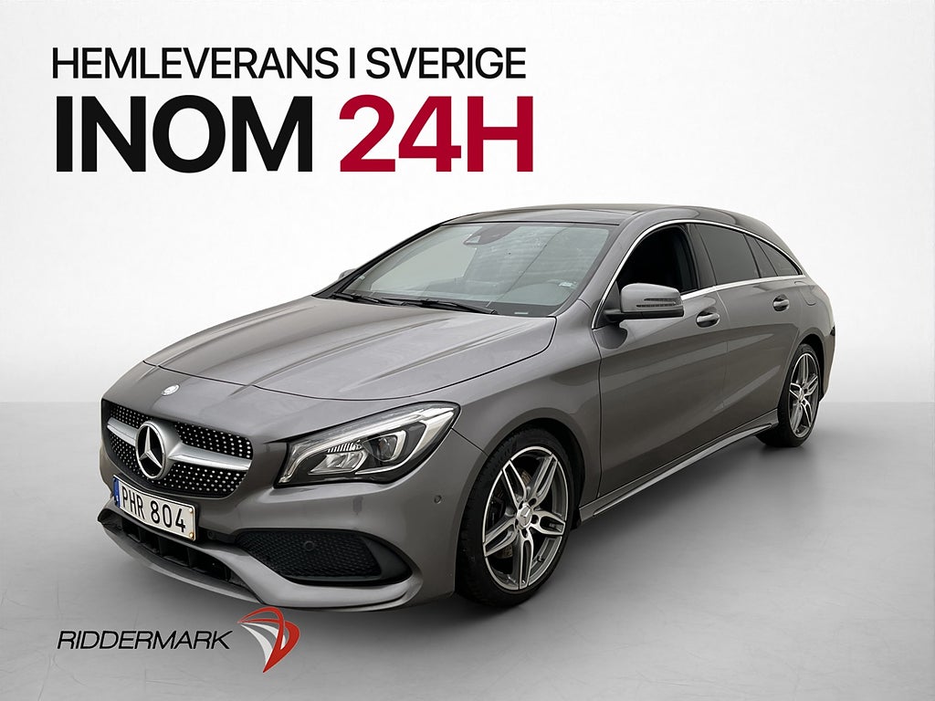 Mercedes-Benz CLA 220d AMG Pano Endast 0.42l/mil Låg Skatt