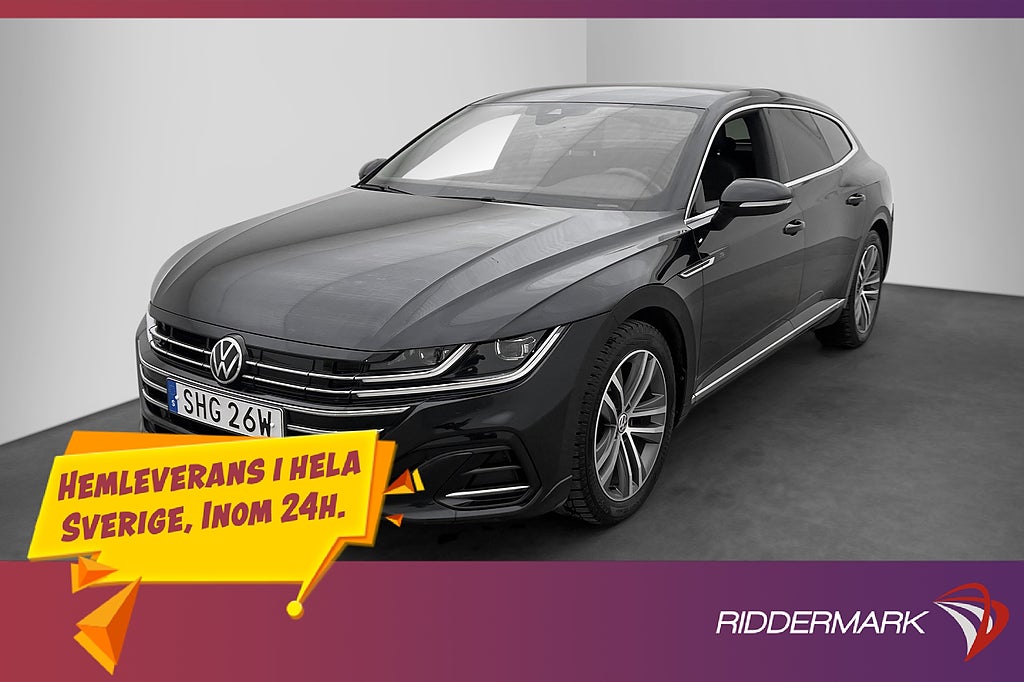 Volkswagen Arteon eHybrid 218hk R-Line Cockpit DCC Dragkrok