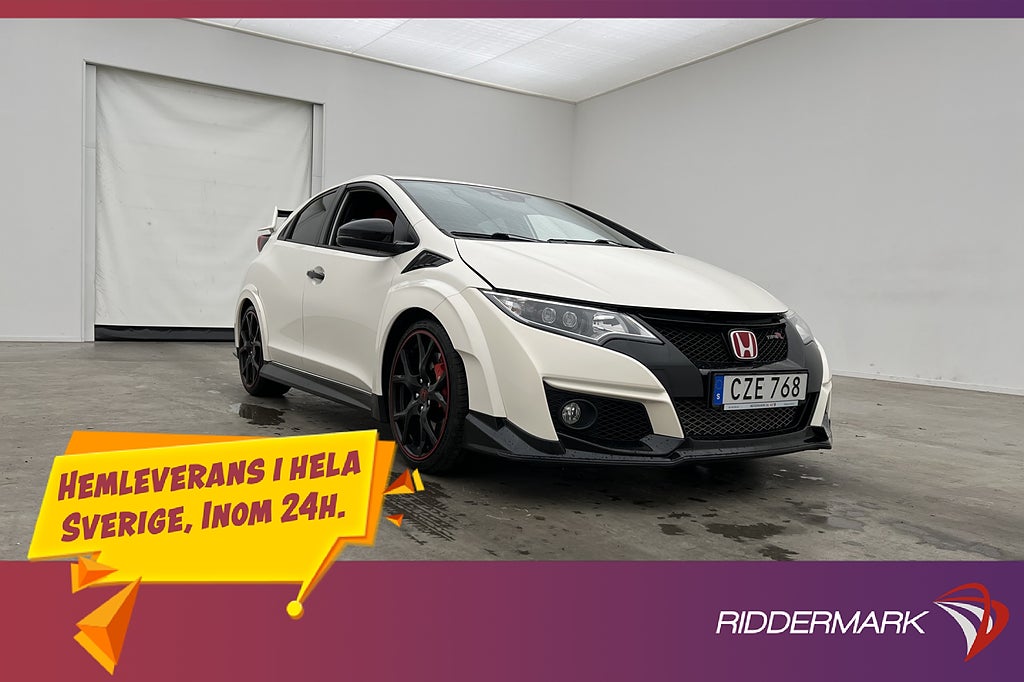 Honda Civic Type R VTEC 310hk GT Brembo Skalstolar Kamera