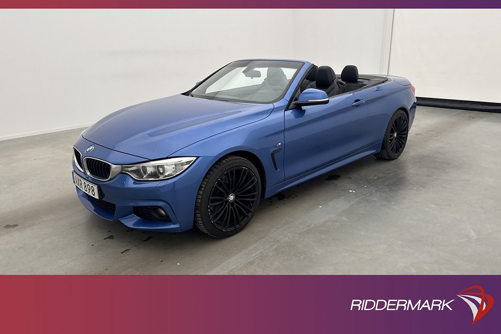 BMW 428 i xDrive Convertible M Sport Navi Skinn Rattvärme