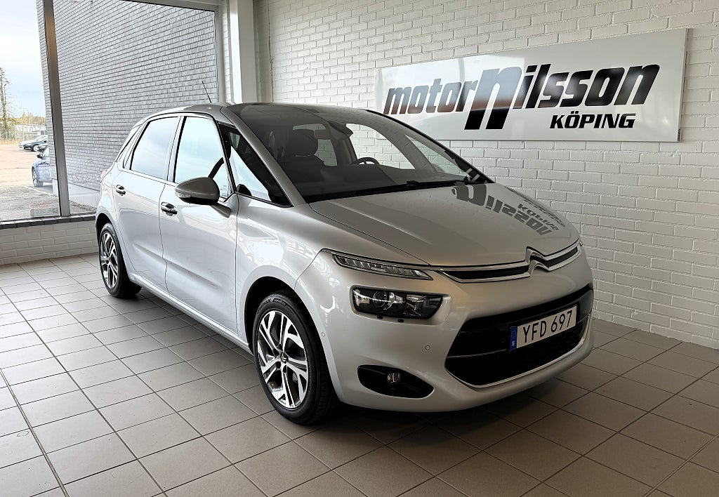 Citroën C4 Picasso 1.6 BlueHDi 120hk Aut Drag M-värmare V-hjul