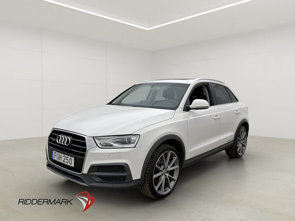 Audi Q3 2.0 TDI Quattro 184hk Proline Panorama Dragkrok