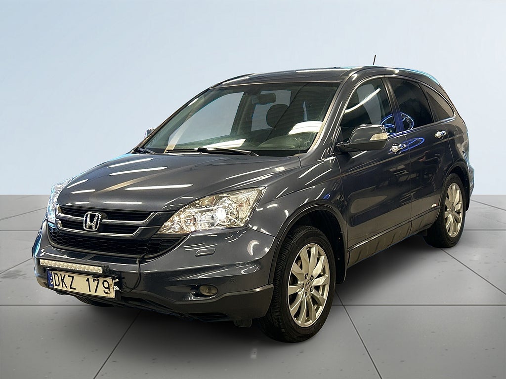 Honda CR-V 2.2 4WD Motorvärmare/Dragkrok/Nybes/Sov-däck