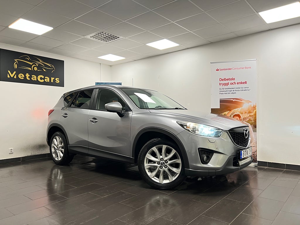 Mazda CX-5 2.2 SKYACTIV-D AWD|2-Ägare|Fullservad|Navi|B-Kam|Nyserv