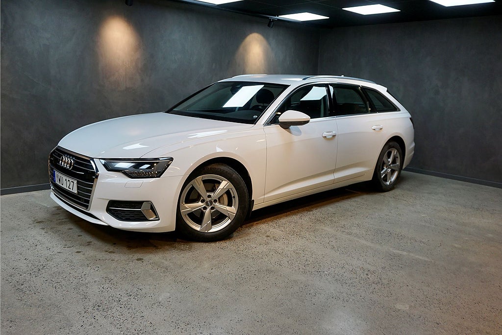 Audi A6 Avant 40 TDI 204hk Quattro Navi Drag Värmare S tronic