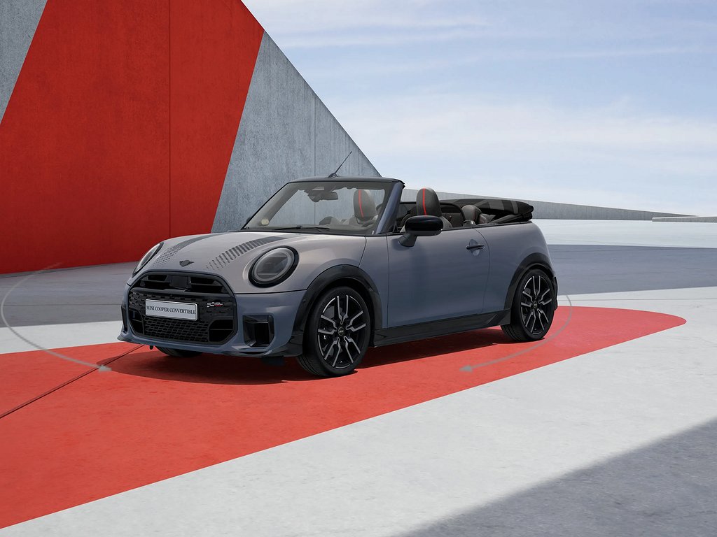 MINI Cabrio S / AUT / JCW-TRIM / XL-PAKET / LEVERANS APRIL