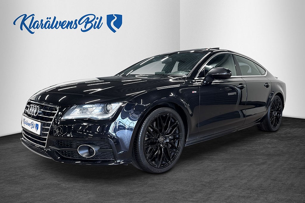 Audi A7 Sportback 3.0 BiTDI Q S-Line (313hk) Taklucka Bose Navi