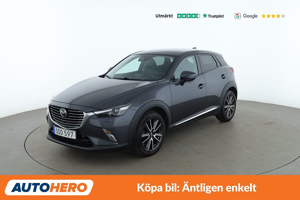Mazda CX-3 2.0 SKYACTIV-G Optimum / GPS, Drag, Backkamera