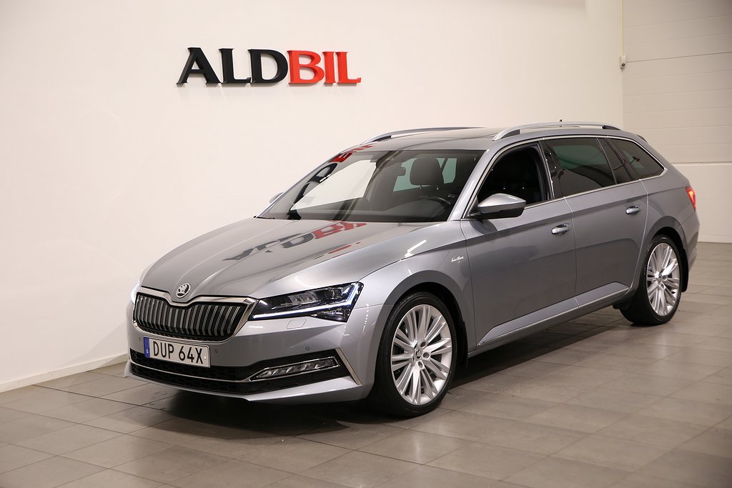 Skoda Superb iV 218hk Plug-in Hybrid L&K DSG / Dragpkt / Värm / Läder / Pano