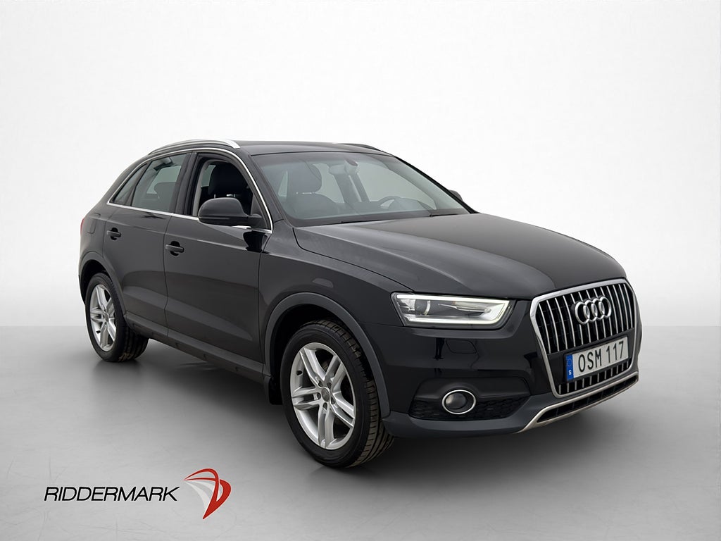 Audi Q3 2.0 TDI Comfort Läder/Alcantara 2-Zons Drag