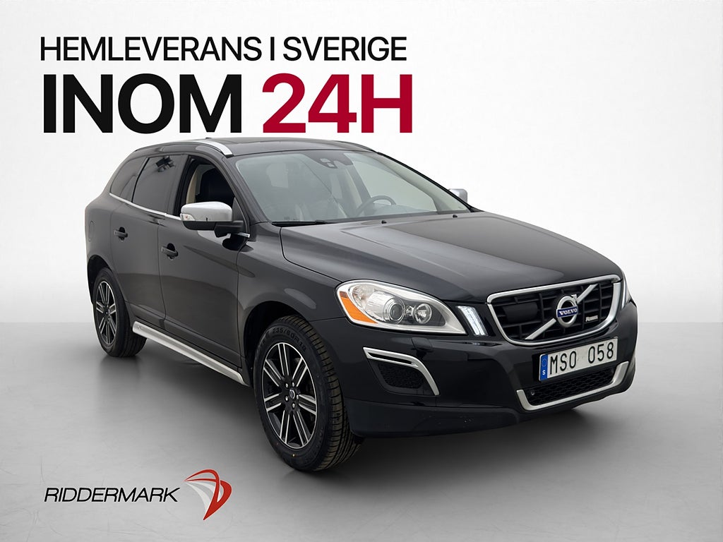 Volvo XC60 D5 215hk AWD R Design Pano TV Skinn Navi VOC