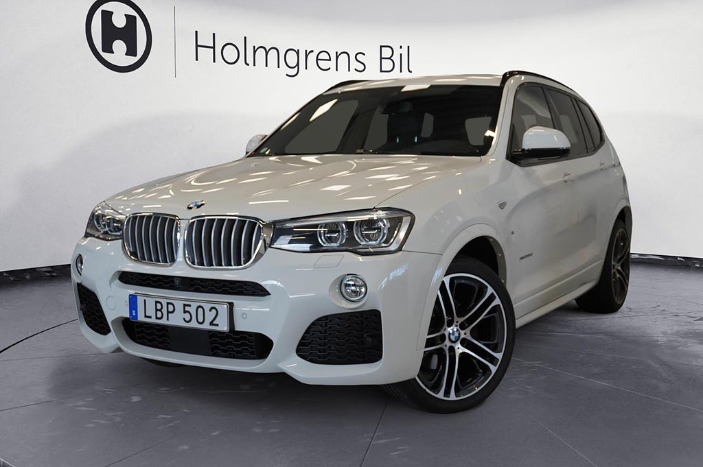 BMW X3 xDrive35d M-Sport Navi Panorama Värmare Adaptiva LED Drag |