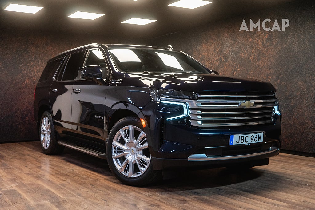 Chevrolet Tahoe High Country 6.2 V8 | MOMS | 7-sits | Luft | 7524 kr/må