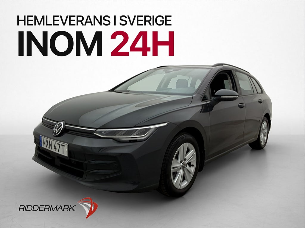 Volkswagen Golf 1.5 eTSI Life Kamera Rattvärme Drag MOMS
