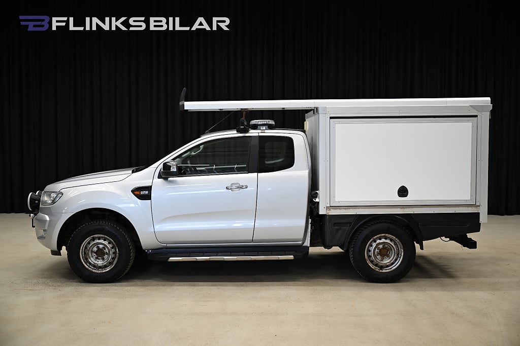 Ford ranger TDCi 160HK Automat|Kåpa|Drag|Värmare|M/K-Värmare|Moms