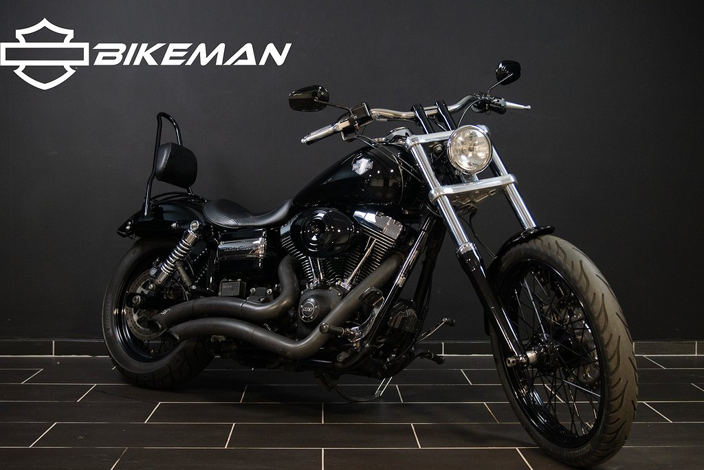 Harley-Davidson Dyna Wide Glide Vance & Hines JUST NU 3,95%!