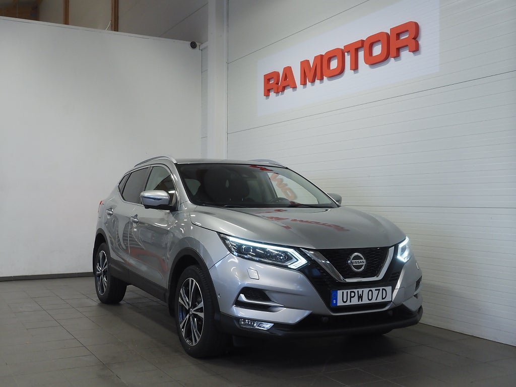 Nissan Qashqai 1.3 158hk DIG-T DCT Tekna | Navi | Backkamera | 2019