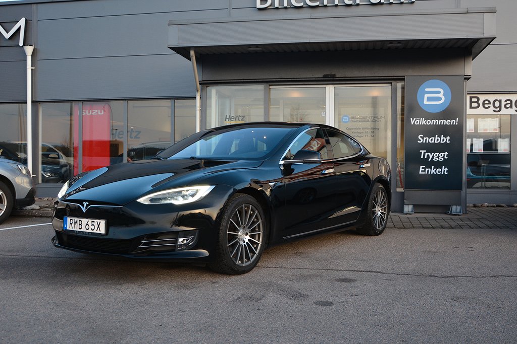 Tesla Model S 75D, AWD, Premium,Panorama, Luftfjädring 