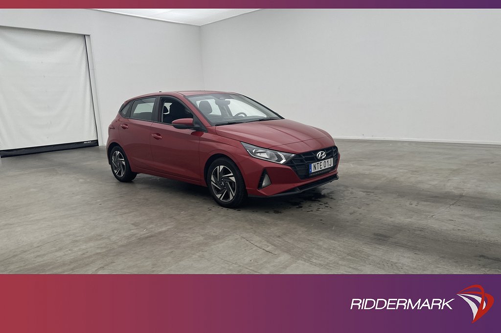 Hyundai i20 1.2 MPi 84hk Kamera Rattvärme Adaptiv-Farthållar