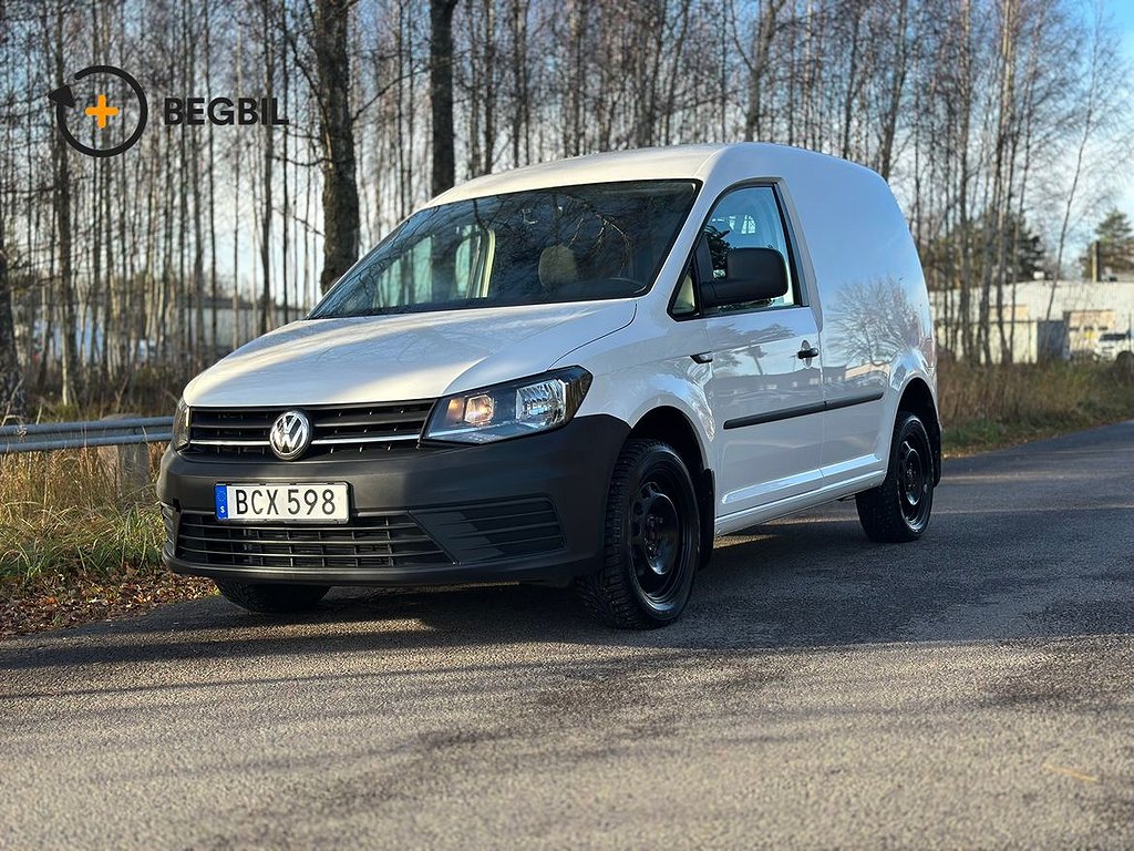 Volkswagen Caddy Skåpbil 2,0 TDI 4-Motion | OBS 3954 mil | DRAG | Värmare I Leasb