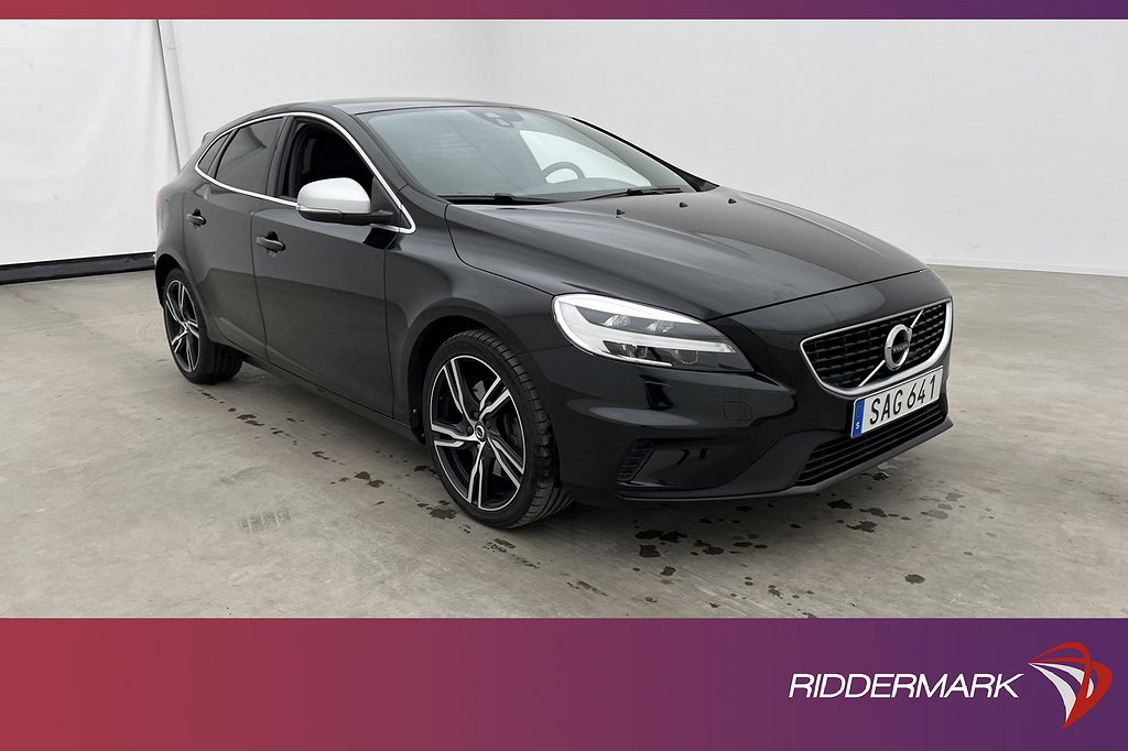 Volvo V40 T3 152hk R-Design VOC Pano Värmare Drag Välservad