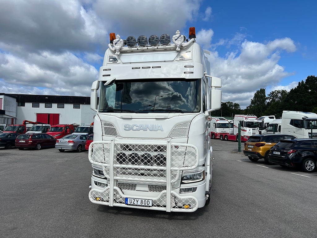 Scania R500 6x2 Dragbil Retarder, Klädd hytt, Full Boggie