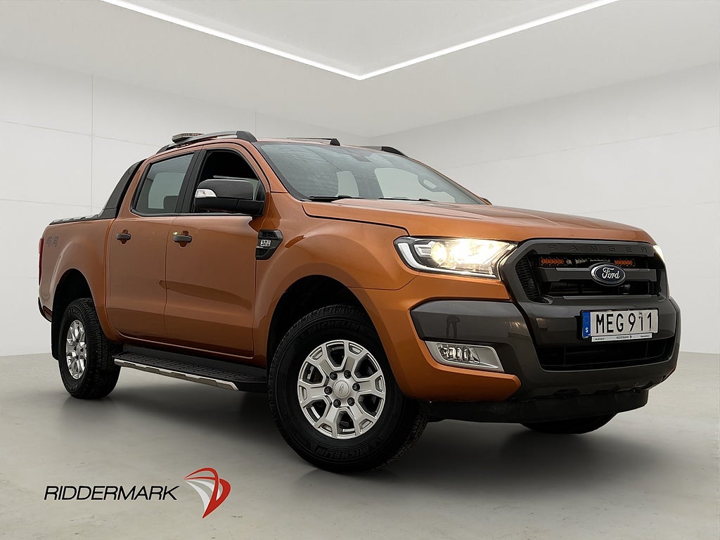 Ford ranger Wildtrak 3.2 4x4 200hk Värmare B-Kamera Dragkrok