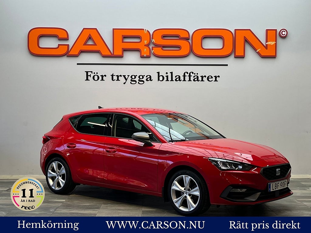 Seat Leon 1.5 eTSI 150hk FR Navi Carplay Backkamera Rattvärme