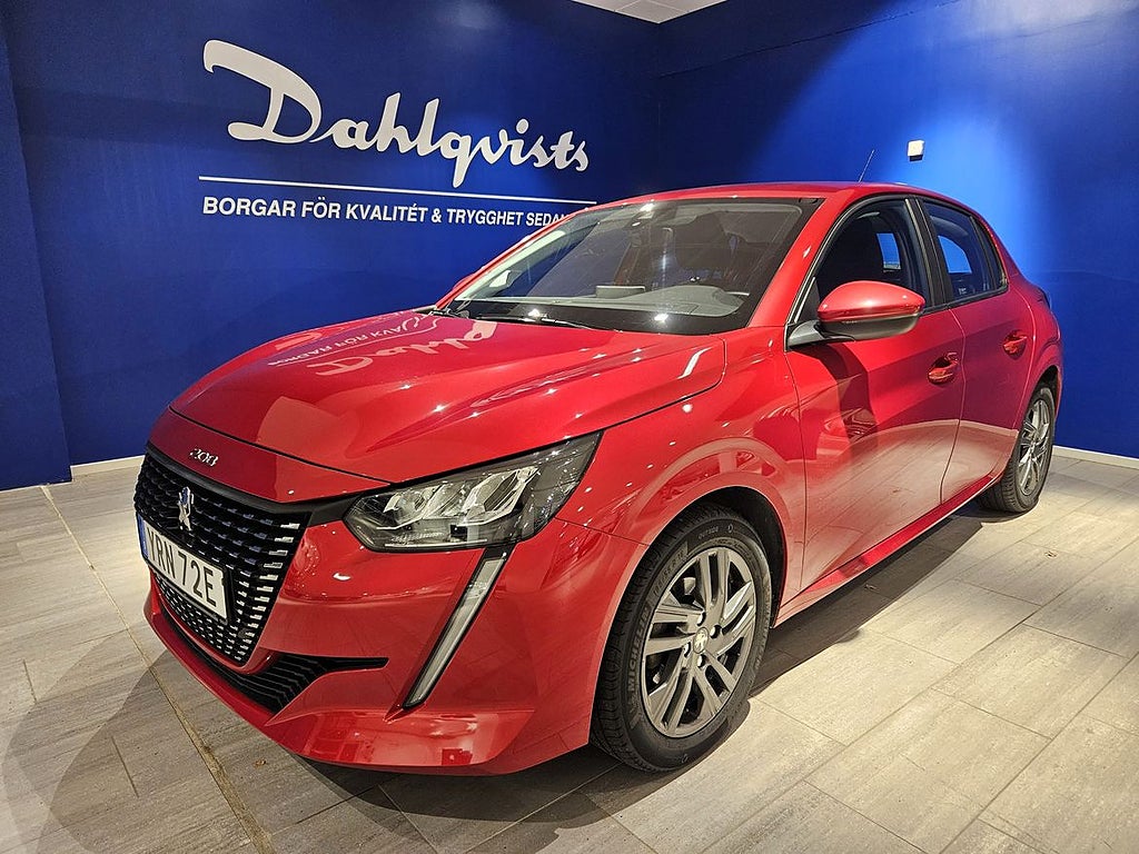 Peugeot 208 1,2 75hk Active 5D Farthållare Carplay