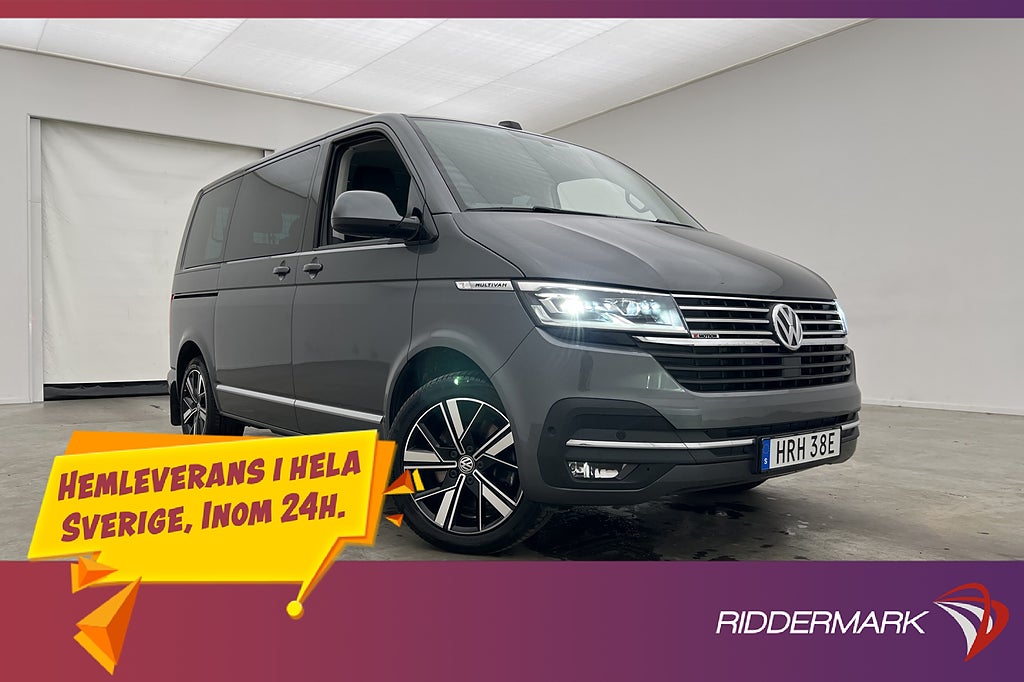 Volkswagen Multivan 4M Cockpit Värm Skinn El-Dörr CARPLAY