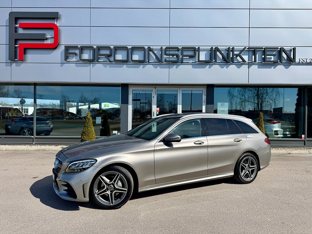 Mercedes-Benz C 220 T d 4MATIC AMG Pano Cockpit Värmare 194hk