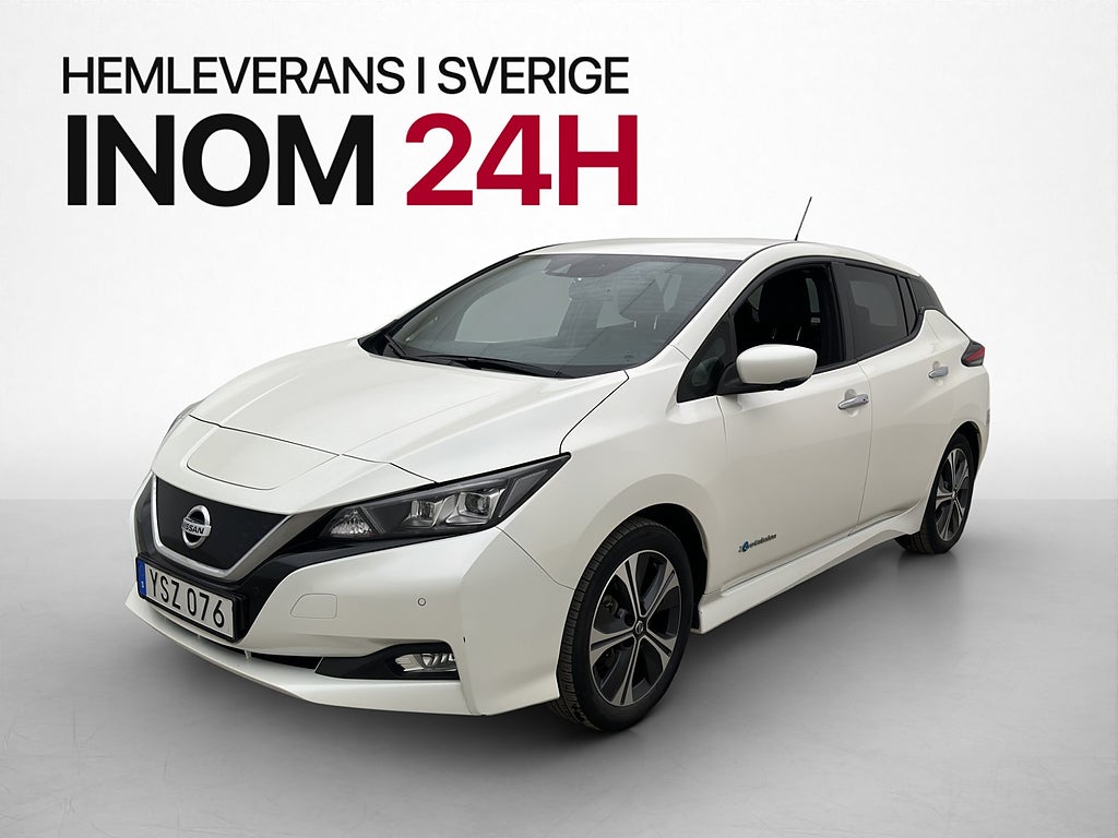 Nissan Leaf 40 kWh 150hk Tekna BOSE 360-Kamera Navi Rattvärm