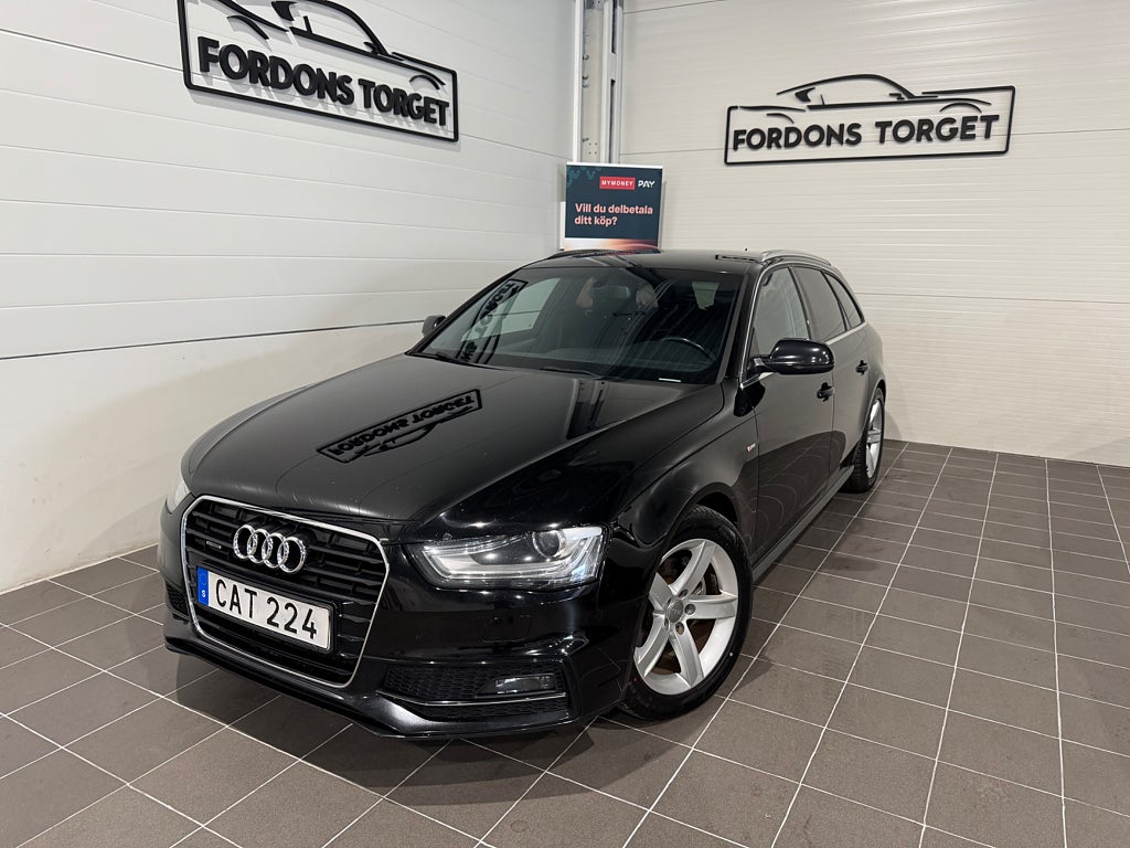 Audi A4 Avant 2.0 TDI DPF Quattro S-Line|D-Värmare på fjärr|