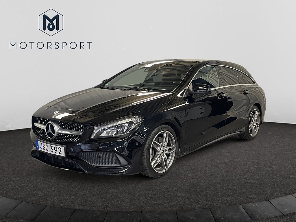 Mercedes-Benz CLA 220d AWD SB AMG Line Dragkrok Panorama Kamera Sensorer