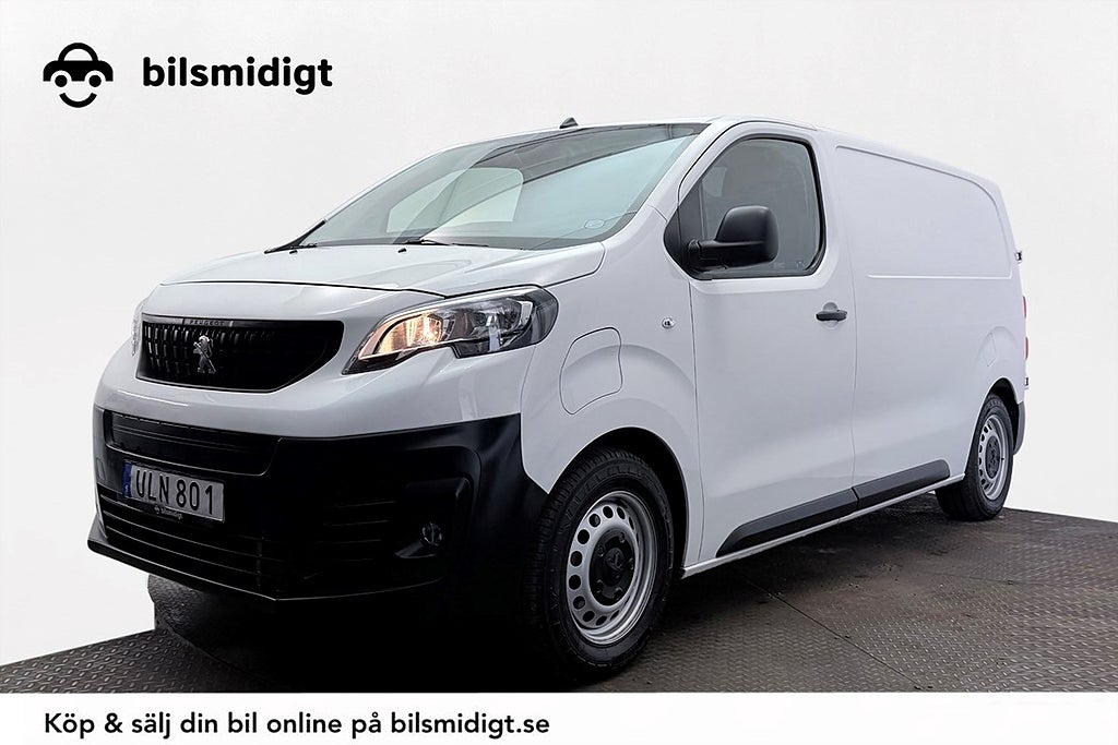 Peugeot e-Expert 75 kWh Drag Inredd Kamera 3-sits MOMS 136hk