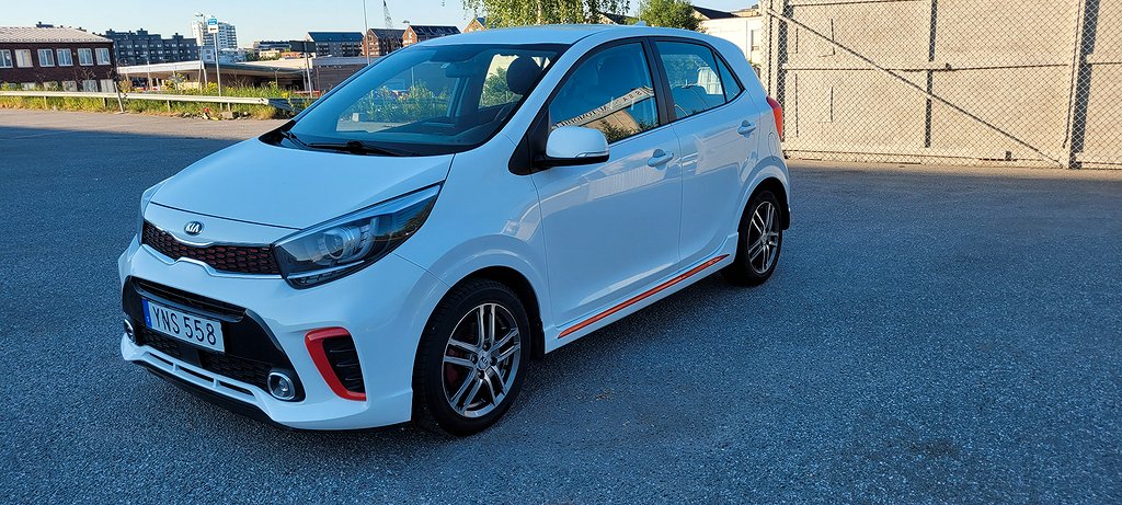 Kia Picanto 1.0 GT-Linne B Kamera Skinn Car play Nybesiktat 