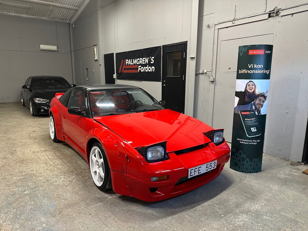 Nissan 200 SX S13,Smidd motor, MaxxEcu.Nybesiktad