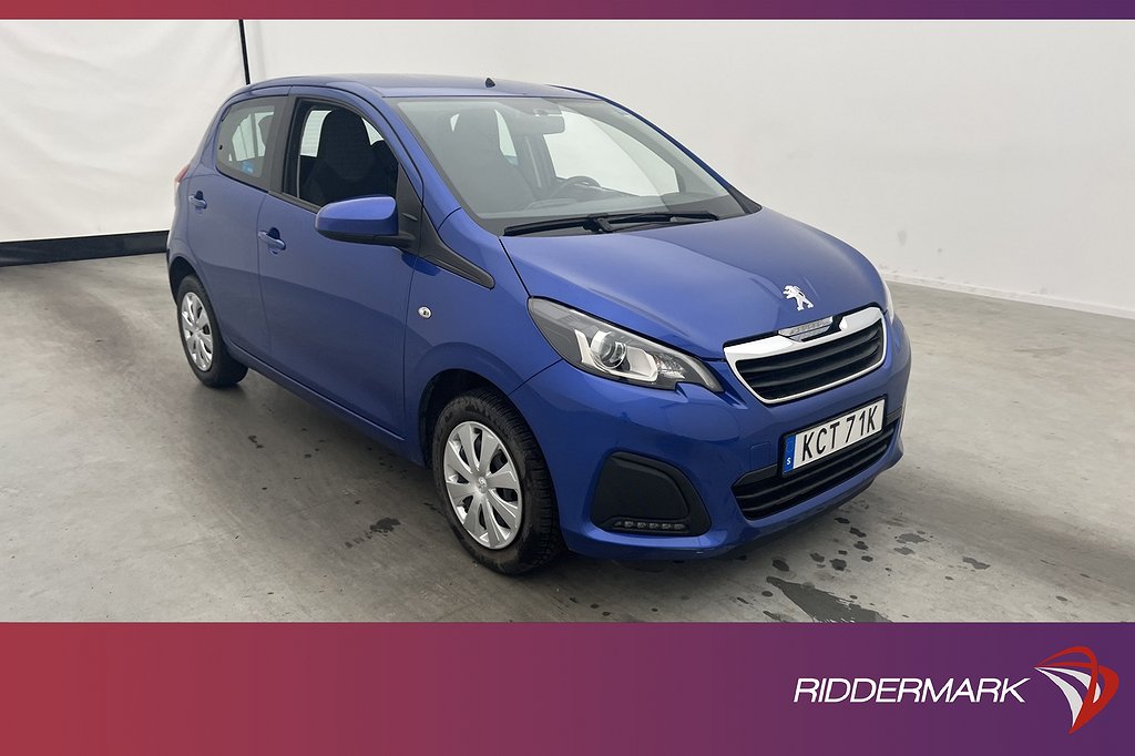 Peugeot 108 1.0 72hk Active Kamera Bluetooth Välservad